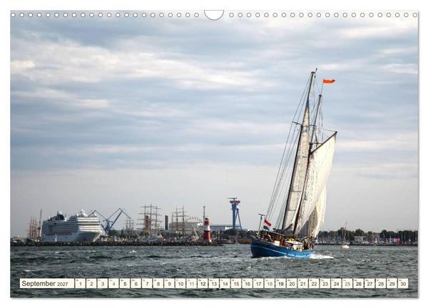 Produktbild: Seebad Warnem&uuml;nde (Wandkalender 2027 DIN A3 quer), CALVENDO Monatskalender