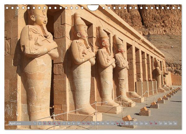 Produktbild: Unterwegs in &Auml;gypten - &uuml;ber Kairo nach Assuan (Wandkalender 2026 DIN A4 quer), CALVENDO Monatskalender