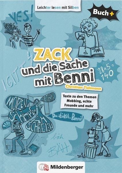 Buch+: Zack und die Sache mit Benni - Schülerbuch, Paperback von Christian Tielmann, Mildenberger Verlag GmbH