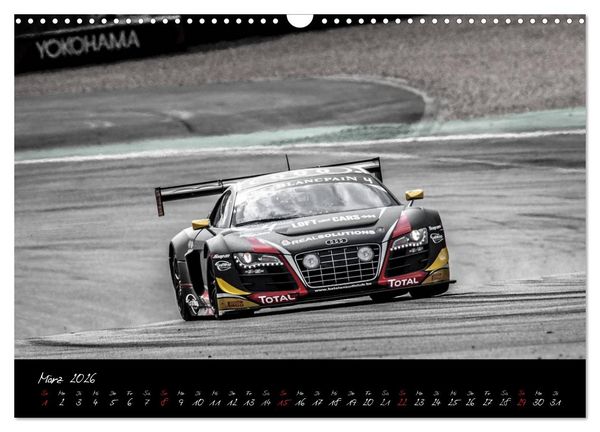 Produktbild: EMOTIONS ON THE GRID - Blancpain Endurance Series N&uuml;rburgring (Wandkalender 2026 DIN A3 quer), CALVENDO Monatskalender