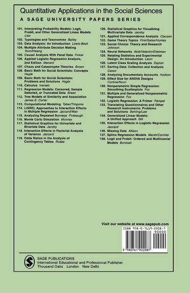 Produktbild: Applied Logistic Regression Analysis