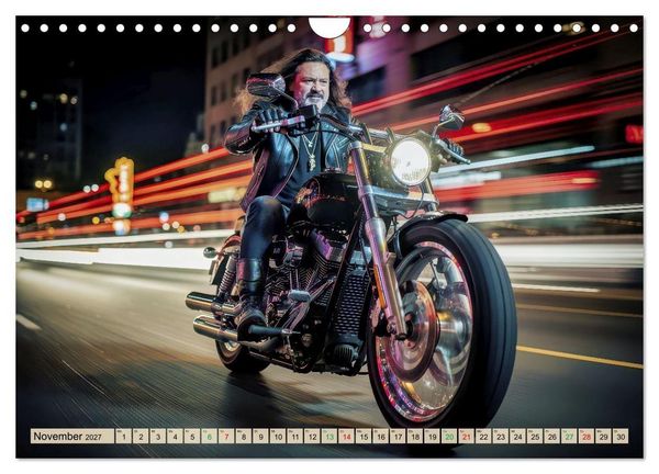 Produktbild: Rockergl&uuml;ck (Wandkalender 2027 DIN A4 quer), CALVENDO Monatskalender