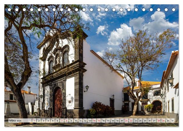 Produktbild: Madeira Die Stadt Funchal (Tischkalender 2026 DIN A5 quer), CALVENDO Monatskalender