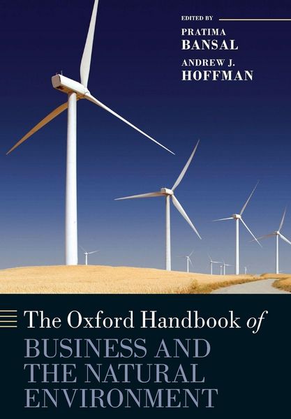 Produktbild: The Oxford Handbook of Business and the Natural Environment