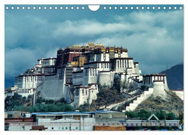 Produktbild: Tibet Das vergessene Land (Wandkalender 2026 DIN A4 quer), CALVENDO Monatskalender