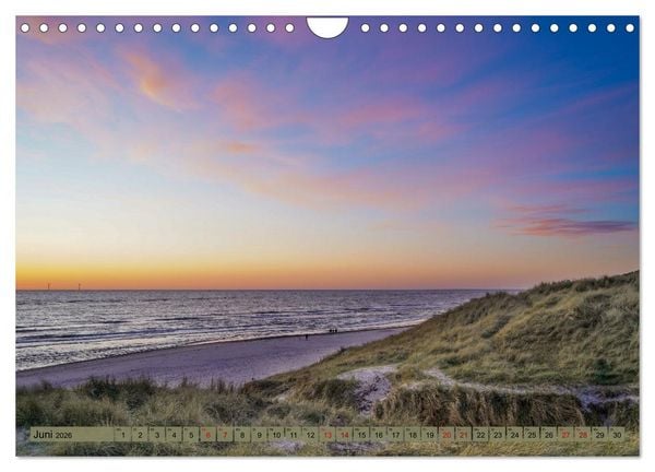 Produktbild: Westj&uuml;tland - D&auml;nemarks Westen erleben (Wandkalender 2026 DIN A4 quer), CALVENDO Monatskalender