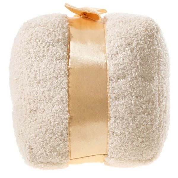 Produktbild: Heunec 344594 - Geschenk mit Schleife, beige, Pl&uuml;sch, 18 cm, XMAS