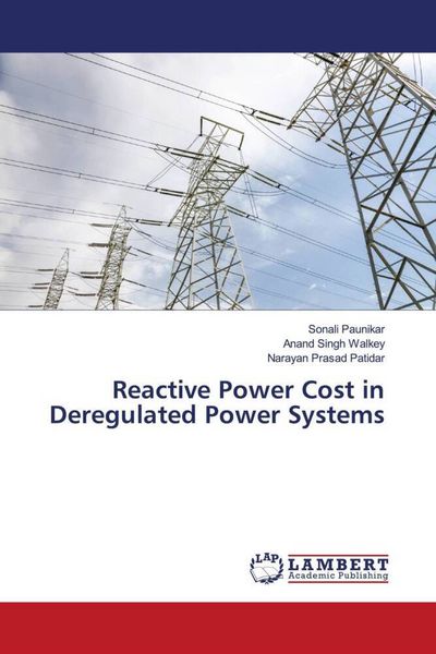 Produktbild: Reactive Power Cost in Deregulated Power Systems