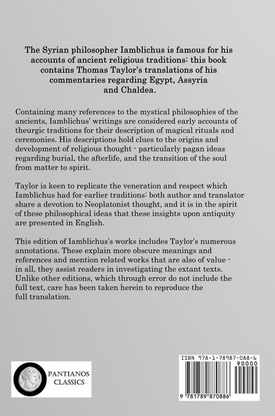 Produktbild: Iamblichus on the Mysteries of the Egyptians, Chaldeans, and Assyrians