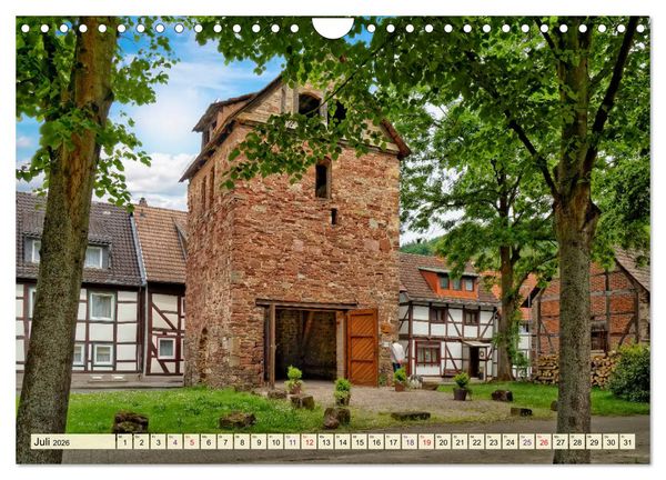 Produktbild: Bodenwerder - entz&uuml;ckende M&uuml;nchhausen-Stadt an der Oberweser (Wandkalender 2026 DIN A4 quer), CALVENDO Monatskalender
