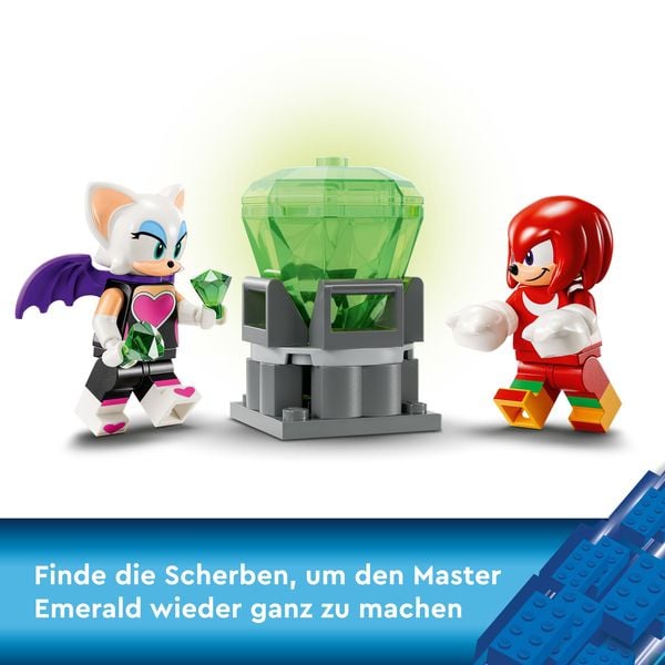 Produktbild: LEGO Sonic the Hedgehog 76996 Knuckles‘ Wächter-Mech, baubare Action-Figur