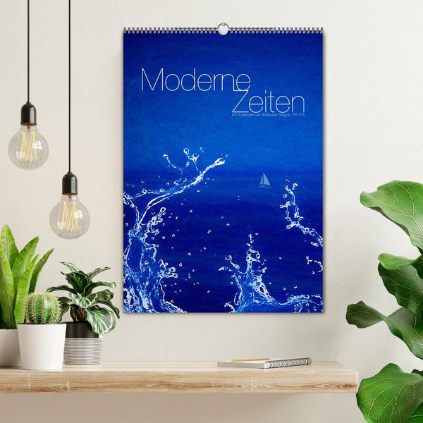Produktbild: Moderne Zeiten (Wandkalender 2026 DIN A2 hoch), CALVENDO Monatskalender