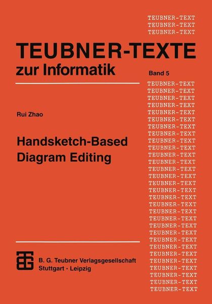 Produktbild: Handsketch-Based Diagram Editing