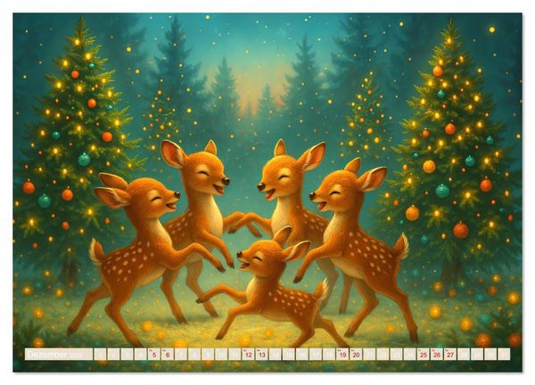 Produktbild: Ein Jahr mit Fantasie (Wandkalender 2026 DIN A2 quer), CALVENDO Monatskalender