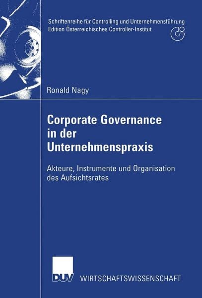 Produktbild: Corporate Governance in der Unternehmenspraxis