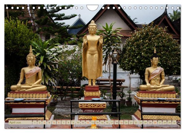 Produktbild: Laos - eine Bildreise (Wandkalender 2026 DIN A4 quer), CALVENDO Monatskalender