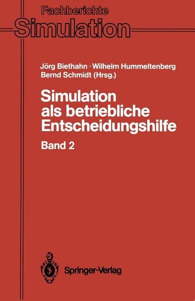 Produktbild: Simulation als betriebliche Entscheidungshilfe