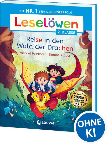 Produktbild: Lesel&ouml;wen 2. Klasse - Reise in den Wald der Drachen