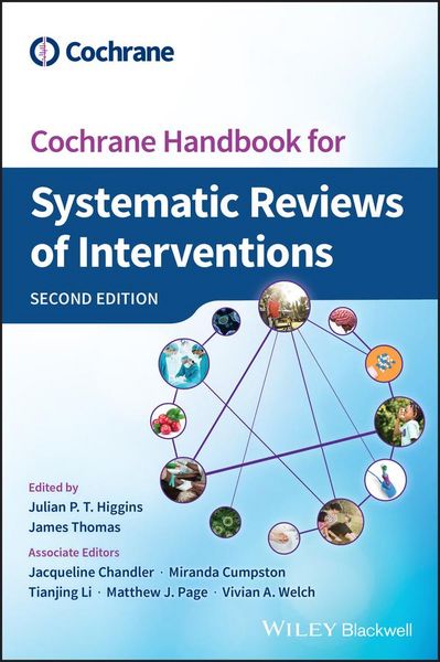 Produktbild: Cochrane Handbook for Systematic Reviews of Interventions
