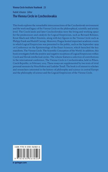 Produktbild: The Vienna Circle in Czechoslovakia