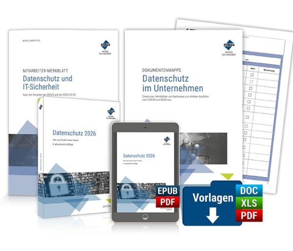 Produktbild: Das Datenschutz-Paket
