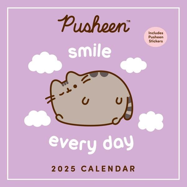 Pusheen 2025 Wall Calendar