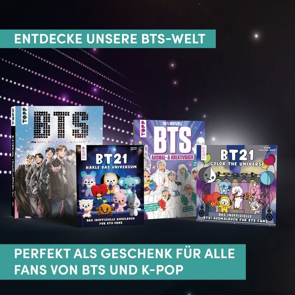 Produktbild: BTS: Das inoffizielle Ausmal- & Kreativbuch
