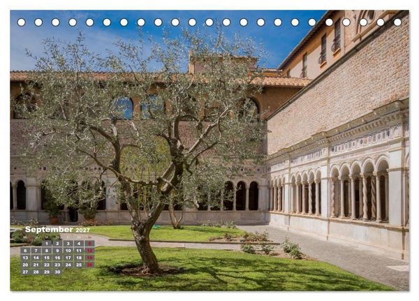 Produktbild: Bella Roma- Ewige Sch&ouml;nheit (Tischkalender 2027 DIN A5 quer), CALVENDO Monatskalender