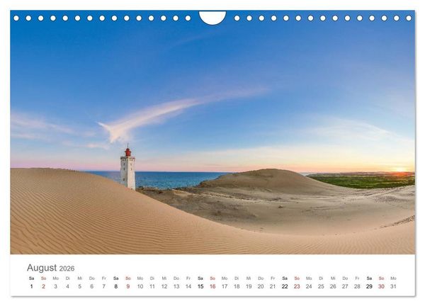 Produktbild: D&auml;nemark - Land im Licht (Wandkalender 2026 DIN A4 quer), CALVENDO Monatskalender