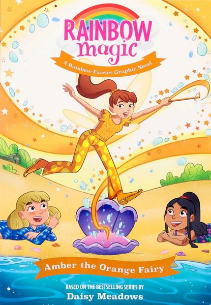 Produktbild: Rainbow Magic Rainbow Fairies #2: Amber the Orange Fairy Graphic Novel
