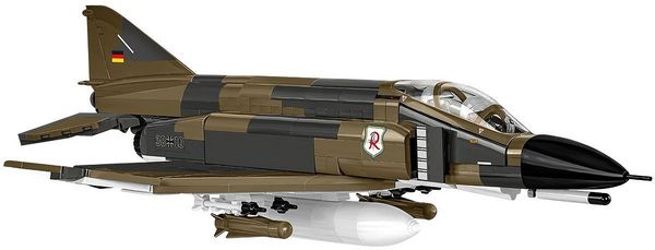 Produktbild: COBI Armed Forces 5898 - F-4F PHANTOM II, &Uuml;berschall-Mehrzweckjagdflugzeug, Ma&szlig;stab 1:48, Bausatz, 676 Klemmbausteine
