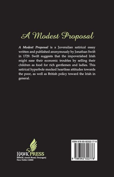 Produktbild: A Modest Proposal