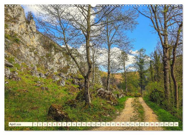 Produktbild: Impressionen aus dem Oberen Donautal (hochwertiger Premium Wandkalender 2026 DIN A2 quer), Kunstdruck in Hochglanz