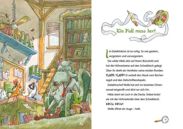 Produktbild: Die Heuboden-Bande (Band 1) - Ermittler mit Scha(r)fsinn