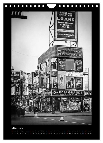 Produktbild: New York in Ansichten von 1936 (Wandkalender 2026 DIN A4 hoch), CALVENDO Monatskalender