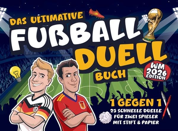 Produktbild: Das ultimative Fu&szlig;ball Duell Buch - 1 gegen 1