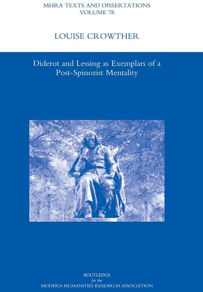 Produktbild: Diderot and Lessing as Exemplars of a Post-spinozist Mentality