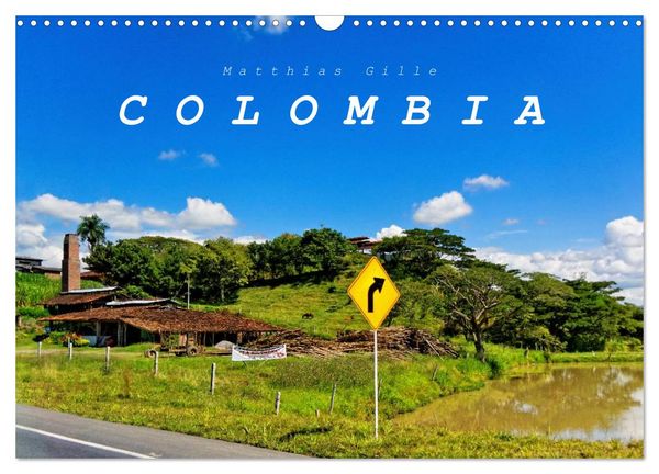 Produktbild: Colombia / UK-Version (Wall Calendar 2026 DIN A3 landscape), CALVENDO 12 Month Wall Calendar