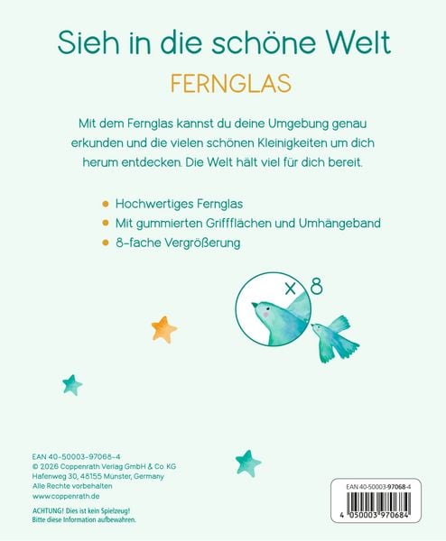 Produktbild: Fernglas &ndash; Sieh in die sch&ouml;ne Welt