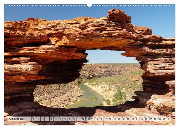 Produktbild: Australien - "Nur wo Du zu Fu&szlig; warst, bist Du wirklich gewesen" (hochwertiger Premium Wandkalender 2026 DIN A2 quer), Kunstdruck in Hochglanz