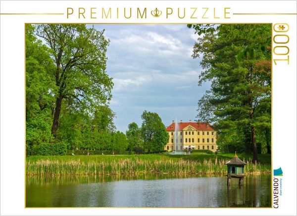 Produktbild: CALVENDO Puzzle Am Flaschenteich mit Blick zum Palais | 1000 Teile Lege-Gr&ouml;&szlig;e 64x48cm Foto-Puzzle f&uuml;r gl&uuml;ckliche Stunden
