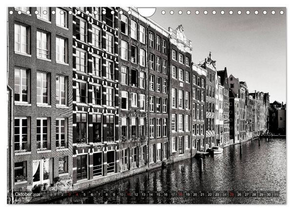 Produktbild: Ein Blick auf Amsterdam (Wandkalender 2026 DIN A4 quer), CALVENDO Monatskalender