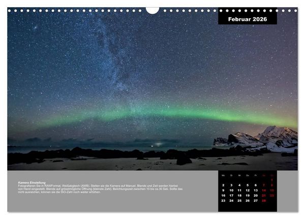 Produktbild: Wenn der Himmel gr&uuml;n wird (Wandkalender 2026 DIN A3 quer), CALVENDO Monatskalender