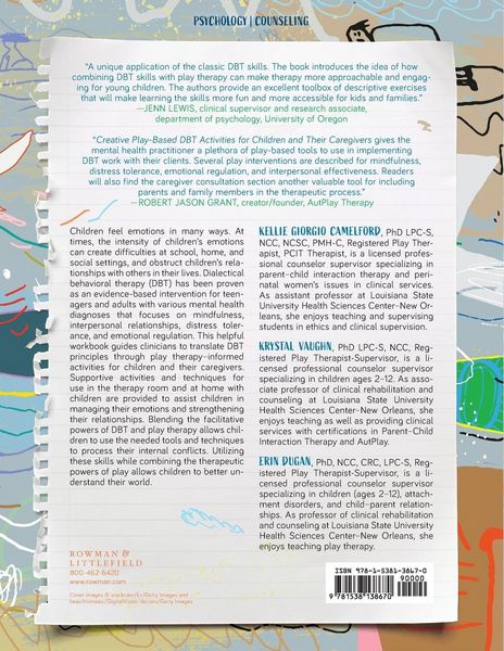 Produktbild: Creative Play-Based DBT Activities for Children and Their Caregivers