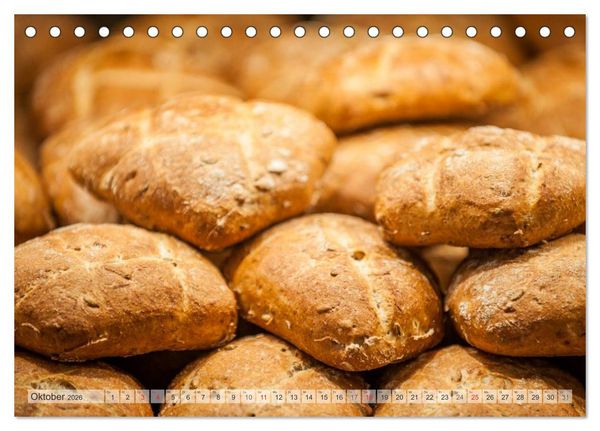 Produktbild: Emotionale Momente: Das Brot des B&auml;ckers. (Tischkalender 2026 DIN A5 quer), CALVENDO Monatskalender