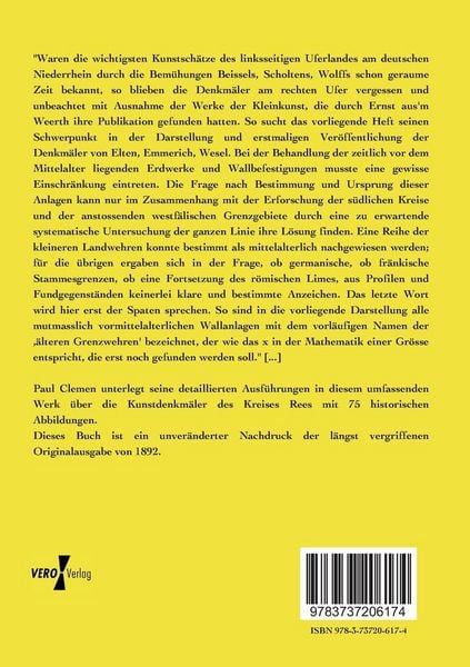 Produktbild: Die Kunstdenkm&auml;ler des Kreises Rees