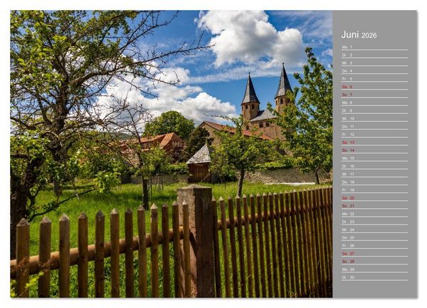 Produktbild: Kloster Dr&uuml;beck-Ehemalige Harzer Benediktiner-Abtei (Wandkalender 2026 DIN A3 quer), CALVENDO Monatskalender