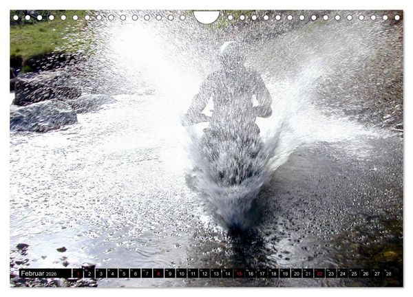 Produktbild: EnduRoMania (Wandkalender 2026 DIN A4 quer), CALVENDO Monatskalender