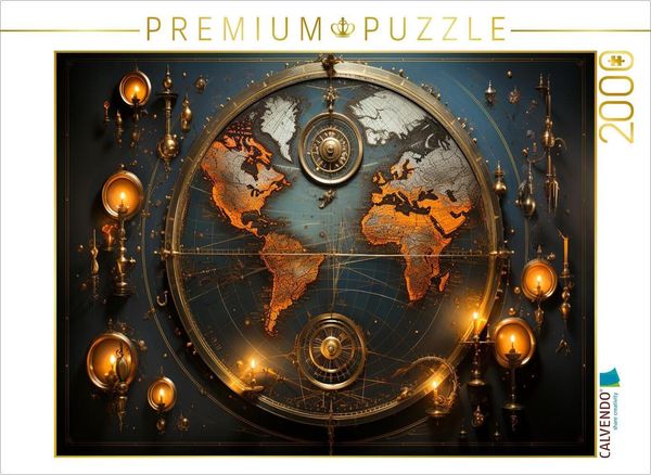 Produktbild: CALVENDO Puzzle Ein Motiv aus dem Kalender Antike Wegweiser | 2000 Teile Lege-Gr&ouml;&szlig;e 90x67cm Foto-Puzzle f&uuml;r gl&uuml;ckliche Stunden