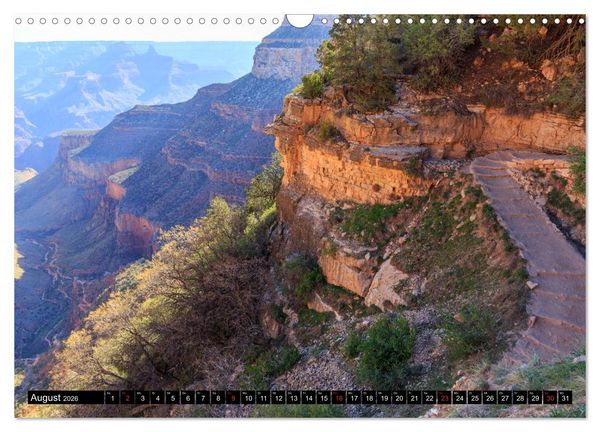 Produktbild: GRAND CANYON - Einblicke (Wandkalender 2026 DIN A3 quer), CALVENDO Monatskalender